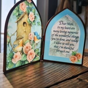 Vintage Dear Mom Plaque